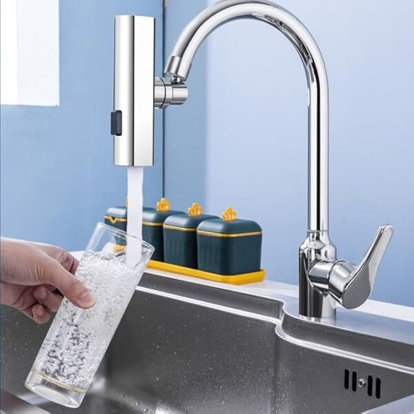 360° Rotatable Luxury Kitchen Faucet Waterfall - Image 3