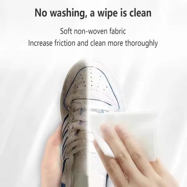 Disposable Shoe Cleaning Wipes ( 80 Pcs) - Image 4